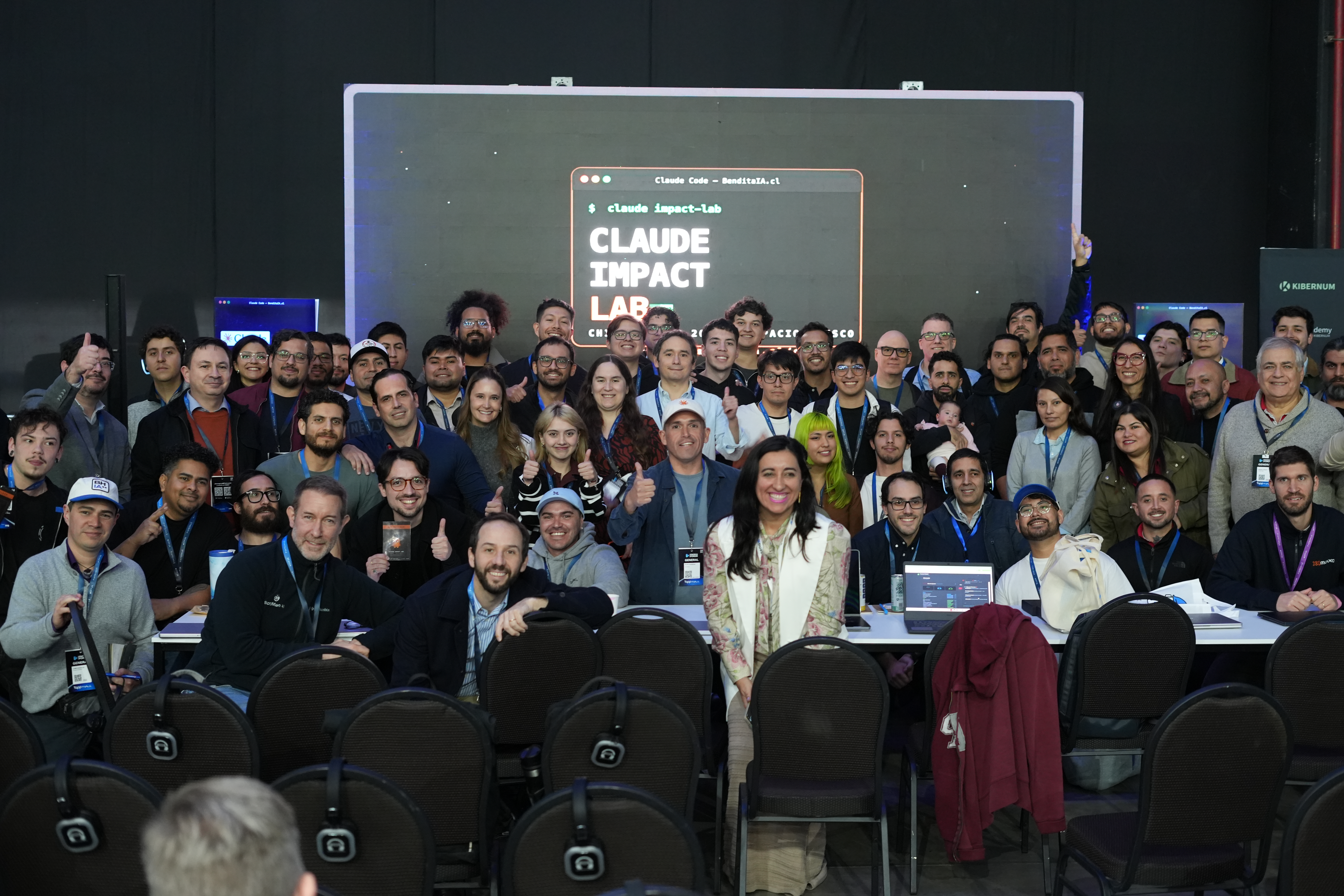 Official photo of Claude Impact Lab · Chile Fintech Forum